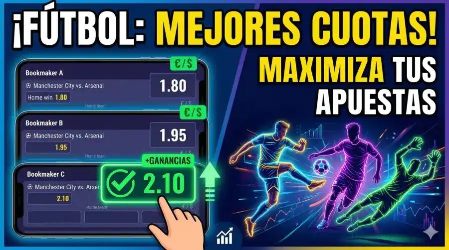 Mejores cuotas para apuestas de fútbol online